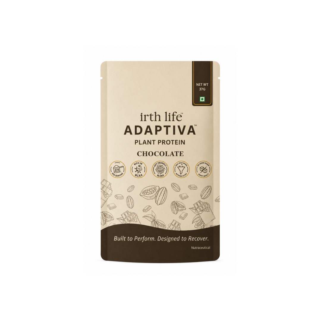 Irthlife Adaptiva Premium Plant Protein Single Pack | 27g Protein | Dairy-Free