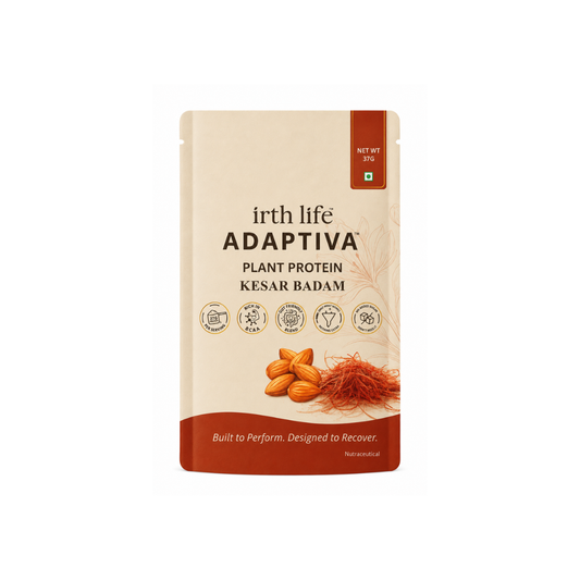 Irthlife Adaptiva Premium Plant Protein Single Pack | 27g Protein | Dairy-Free